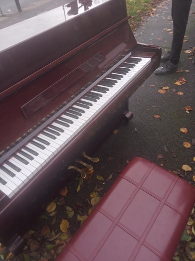 Carshalton College Receives Piano Donation from Clear Space London