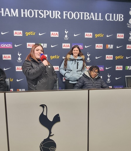 Angel at Tottenham stadium