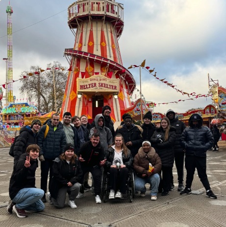 King’s Trust Students Experience the Magic of Winter Wishes at Winter Wonderland