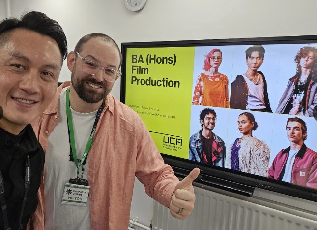 University of Arts Inspires Creative Futures at Carshalton College