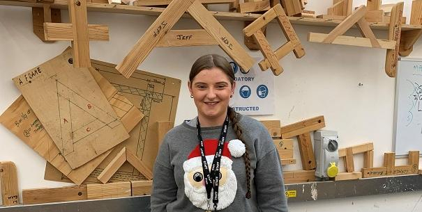 Spotlight on Marny Parsons, Technician in Carpentry