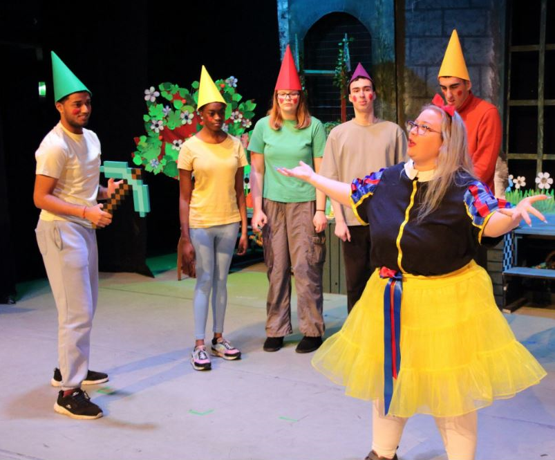 Foundation Learning students shine during a fun-filled, festive Snow White Panto!