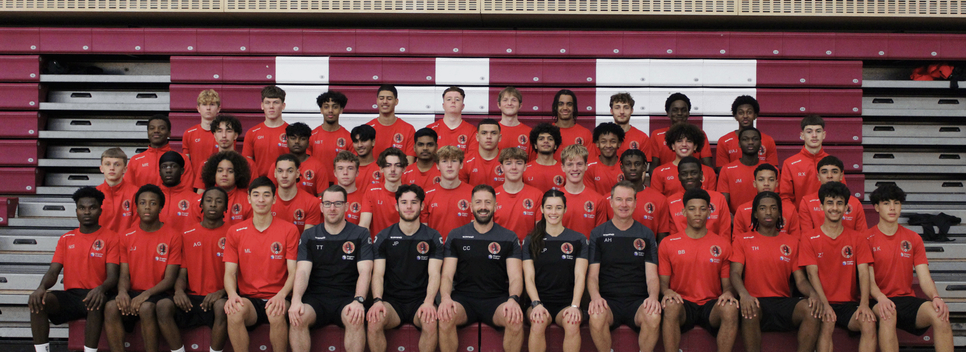 Football Academy Photo, 2 students on training pitch