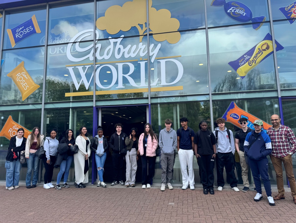 Business students gain real-world insight at Cadbury World visit