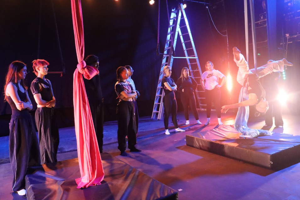 Dance students soar with Cirque Du Chennai in aerial workshop followed by charity show supported by Tech Theatre students