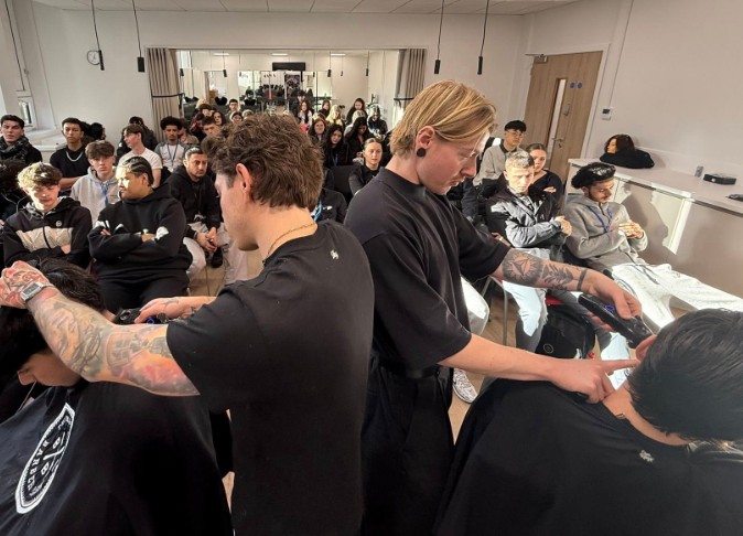 Global Barbering expertise comes to Kingston College