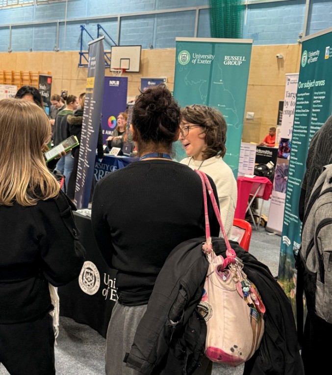 Hundreds of students attend Kingston College Higher Education and Apprenticeship Fair