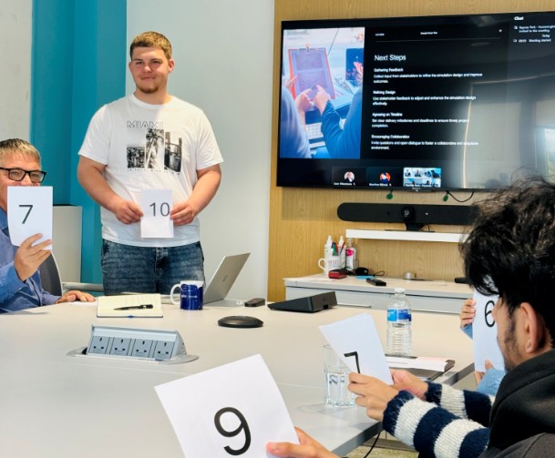 IT students impress at REED following Cybersecurity Live Brief