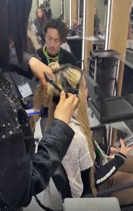 International Exchange brings Japanese learners to experience specialist UK hair techniques