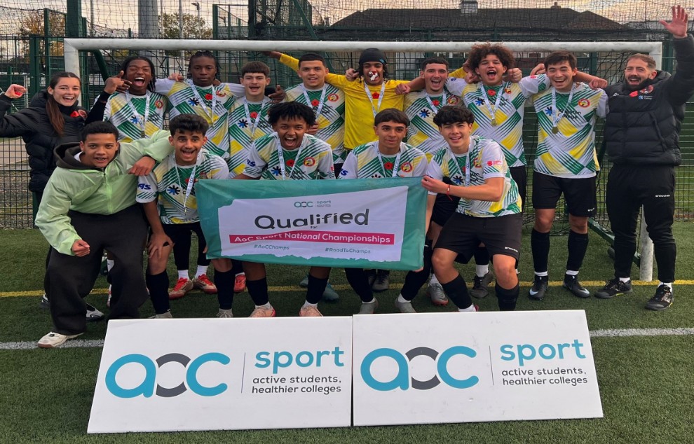 Men’s Football Academy crowned AoC Regional Champions!