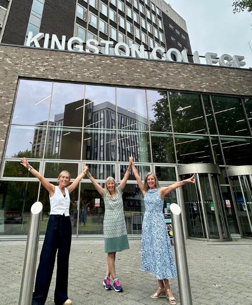Celebrating lifelong friendships having met at Kingston College 40 years ago