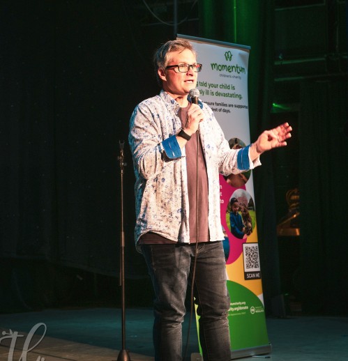 Laughter for a cause: Momentum comedy night in our ACT Theatre raises over £4,000 
