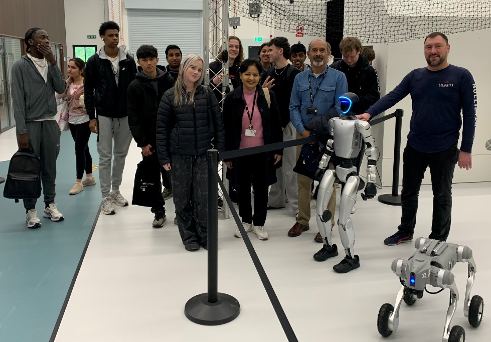 T Level Engineering students explore cutting-edge technology at Kingston University