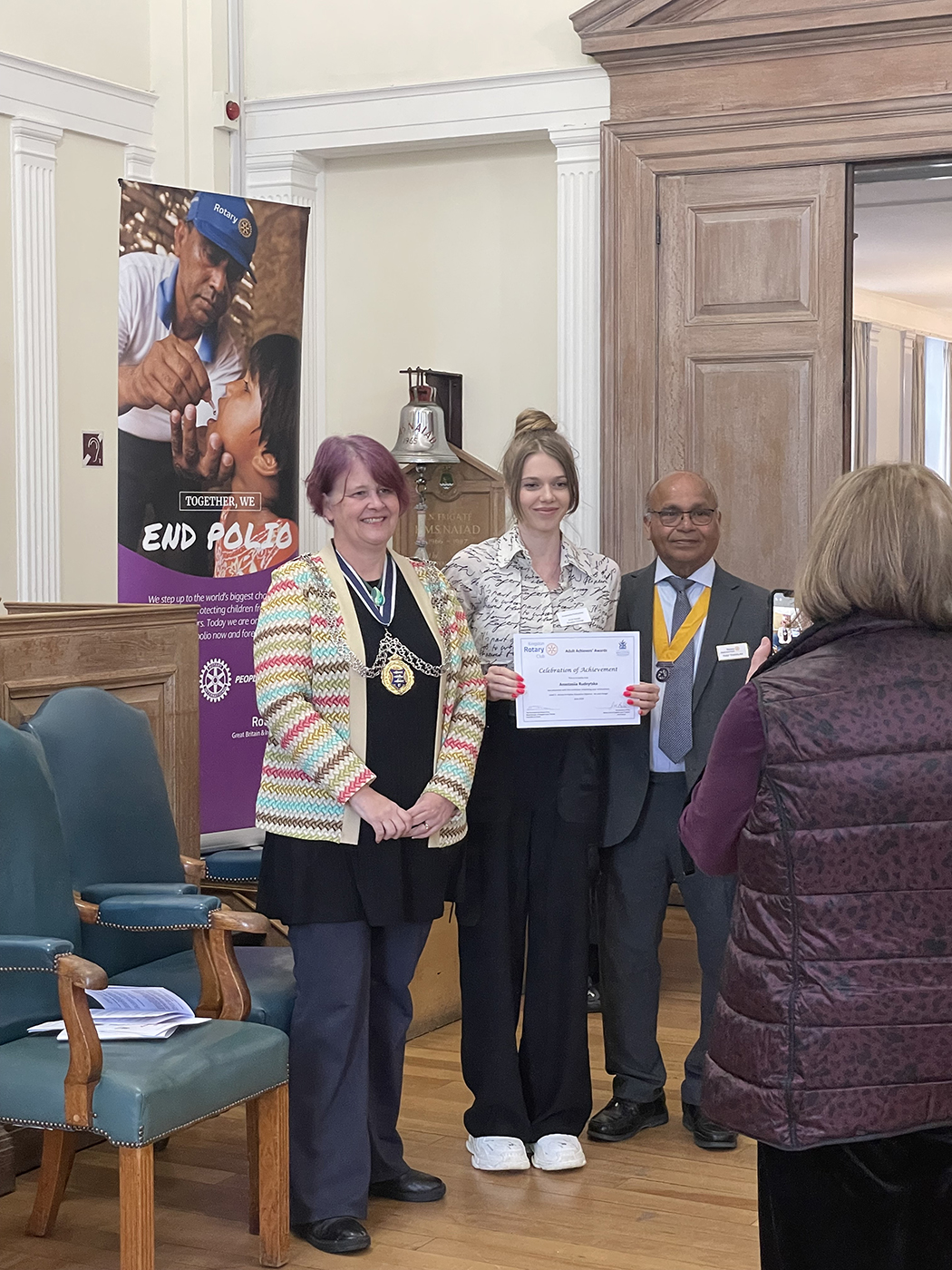 ESOL and Access Adult Learners recognised at Kingston Rotary Adult Achievers Awards