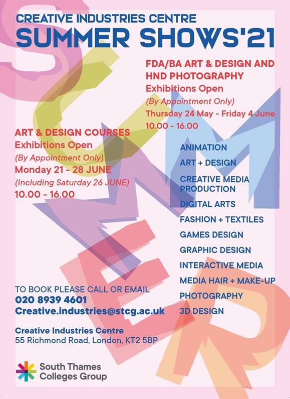 Creative Industries Summer Shows!