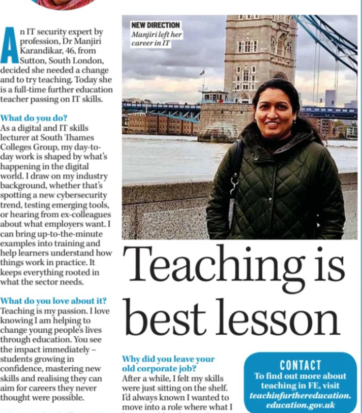 teaching is best lesson