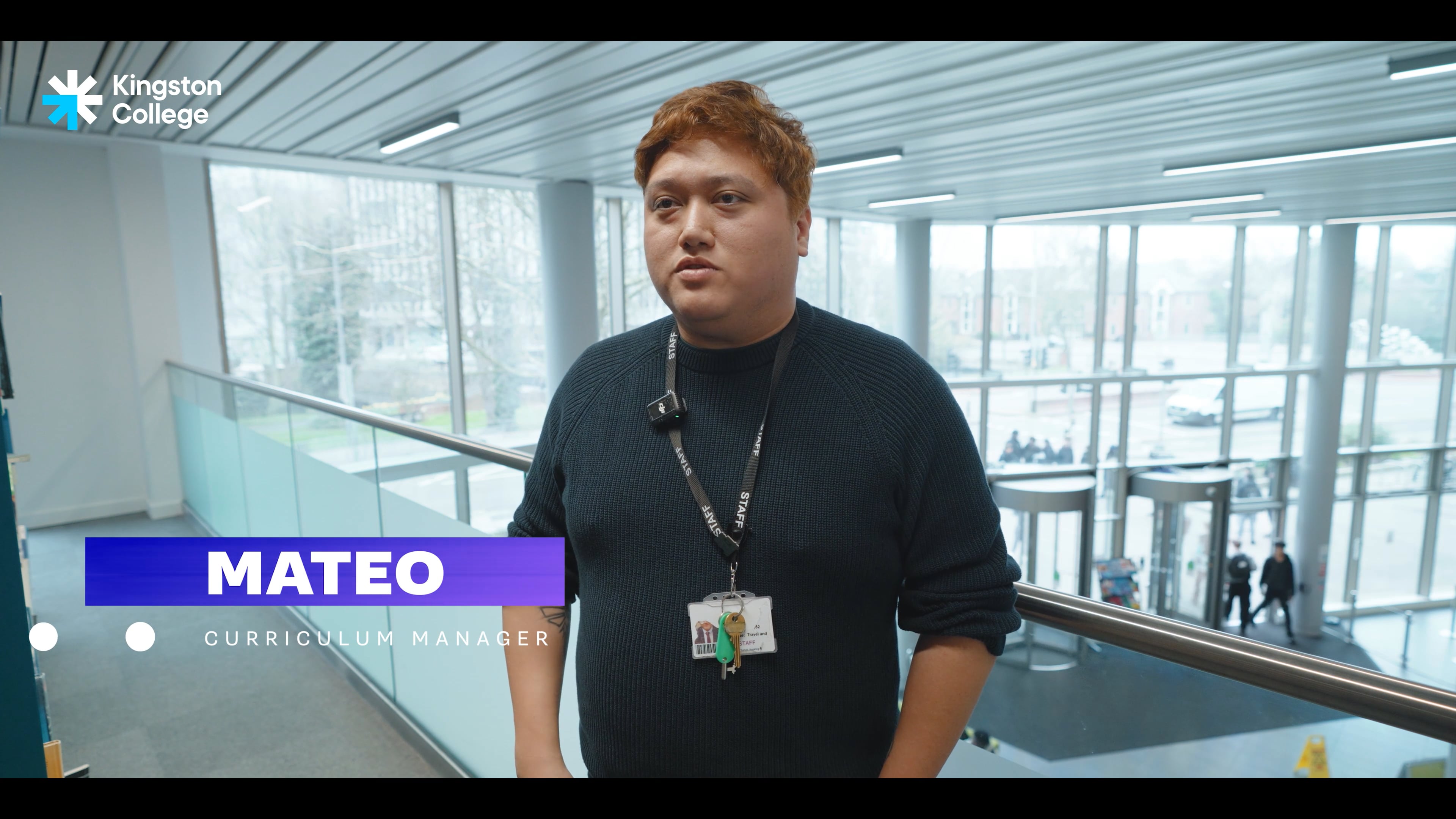 Mateo, A Level+ Curriculum Manager - Travel and Aviation